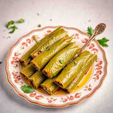 Stuffed Grape Leaves Greek Recipe | Make Koupepia
